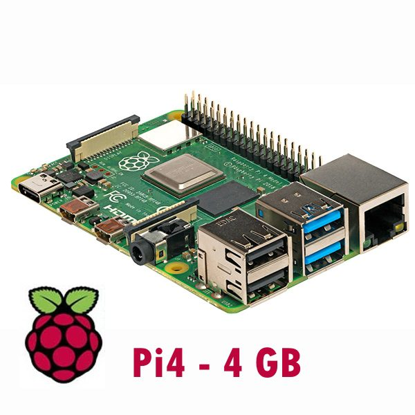 Raspberry Pi 4 Model-B with 4 GB RAM