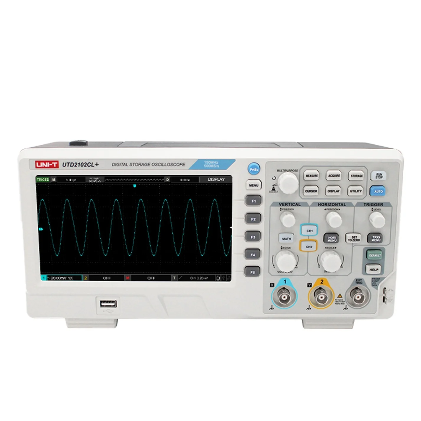 UTD2102CL Digital Storage Oscilloscope 100MHZ