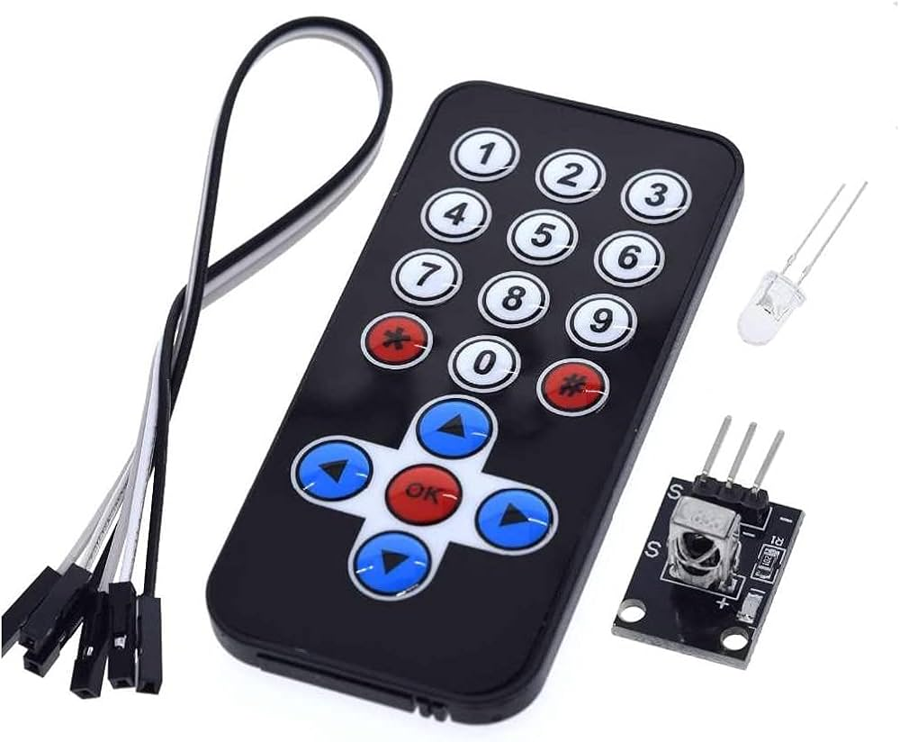 وحدة التحكم عن بعد بالأشعة تحت الحمراء / IR Remote Control Module
