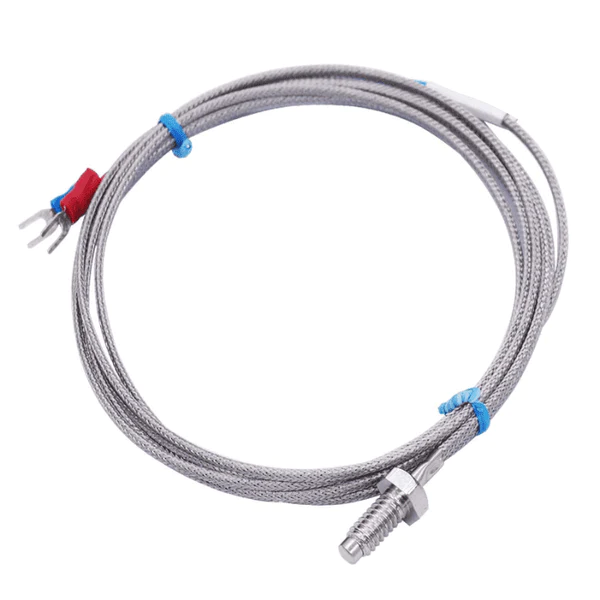 PT100 M6 Screw Probe Thermocouple Temperature Sensor (1 Meter)