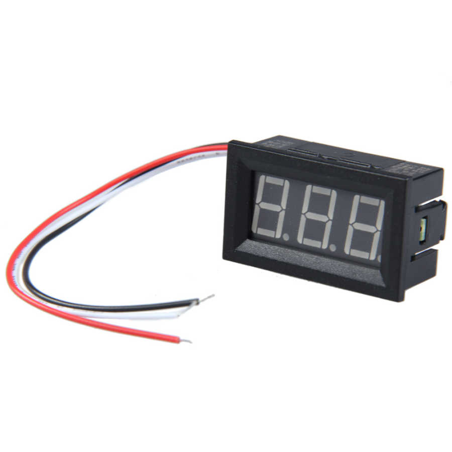 Digital Panel Voltmeter DC 0-100V