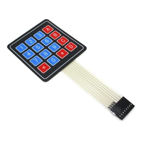 4x4 Flexible Matrix Keypad