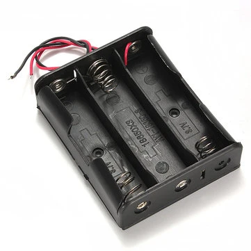 حامل بطاريات 18650 ثلاثي الخلايا / 3 Cell-18650 Battery Holder