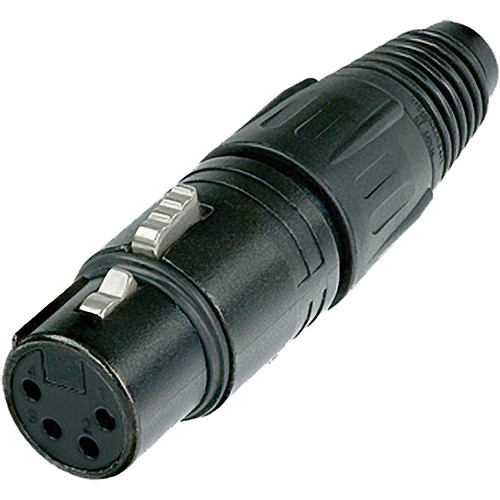 neutrik 4pin female XLR connector