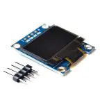 شاشة اوليد ازرق / OLED Display Module 0.96″ – 128×64 (Blue)