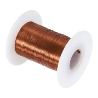 سلك نحاس معزول / Enameled Copper Magnet Wire 0.4mm 100g