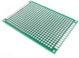 لوحة دائرة مطبوعة / Double Sided Green PCB 8x12 CM