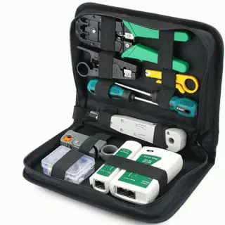 حقيبة أدوات إصلاح وصيانة الشبكات المتكاملة/ Professional Network Repair & Maintenance Tool Kit
