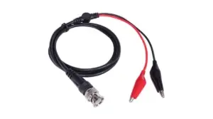 كيبل بي ان سي الى طرفين تمساح / BNC to crocodile cable