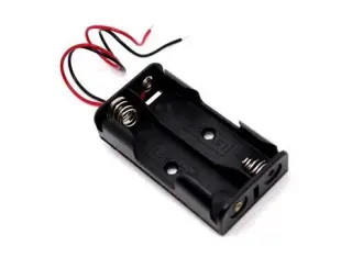 حامل بطاريات 2 قطع / 2x AA Battery Holder