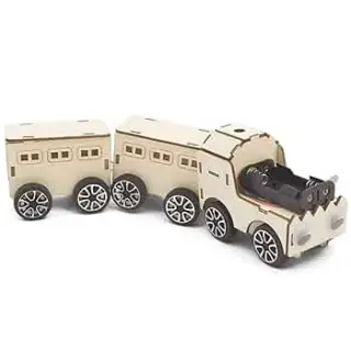 قطار خشبي تعليمي / Wood Train ST108