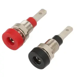 مقبس توصيل 2 مم تركيب لوحة / BANANA  SOCKET PANEL MOUNT 2MM