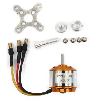 محرك بدون فرش عالي السرعه /  BRUSHLESS MOTOR A2212 1400KV