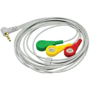 موصل كابل لتخطيط القلب الكهربائي / CABLE CONECTOR PARA ECG/EMG/EKG