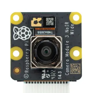 كاميرا راسبيري باي الإصدار الثالث NoIR الرسمية - عدسة واسعة موديل SC0875 / Official Raspberry Pi Camera Module 3 NoIR Wide-angle SC0875