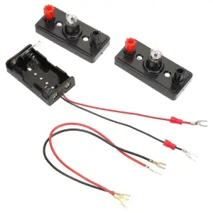 تجربة دائرة المصباح الكهربائية / circuit experiment kit Primary school science experiment light bulb