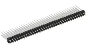رأس دبوس ذكر 2×40، 2.54 مم /  Header 2x40 Pin Male 2.54 mm