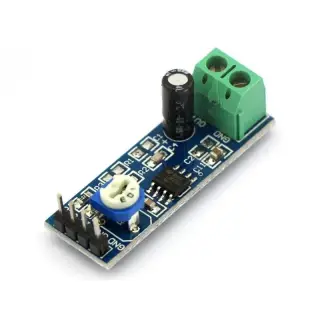 وحدة مضخم الصوت لتكبير الإشارة الصوتية / lm386 audio amplifier module