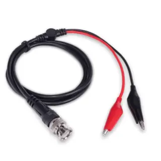 كيبل بي ان سي الى طرفين تمساح / BNC to crocodile cable