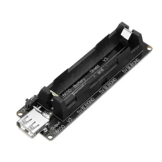 حامل بطاريه لوحة تطوير V3 حماية الشحن الزائد متوافق مع راسبري / Battery Holder 18650 V3 Development Board Compatible 1 way
