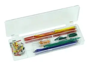 اسلاك شكل U للبريد بورد / breadboard jumper 140pcs