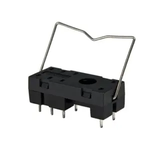 قاعدة ريليه 8 دبابيس / RELAY SOCKET 8PIN/PCB 60-1710