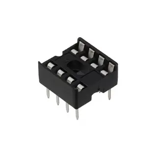 قاعدة IC عدد 8 أرجل/ IC Socket 8 Pin