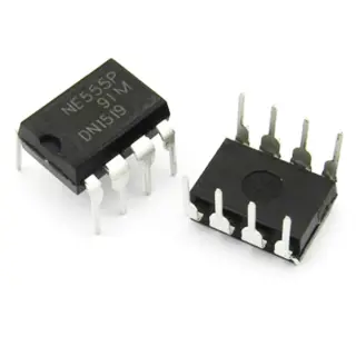 مؤقت / NE555P DIP8 Single High Precision Time
