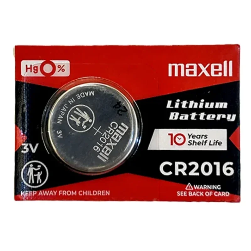 بطارية ماكسيل ليثيوم / Maxell Lithium Coin Battery CR2016