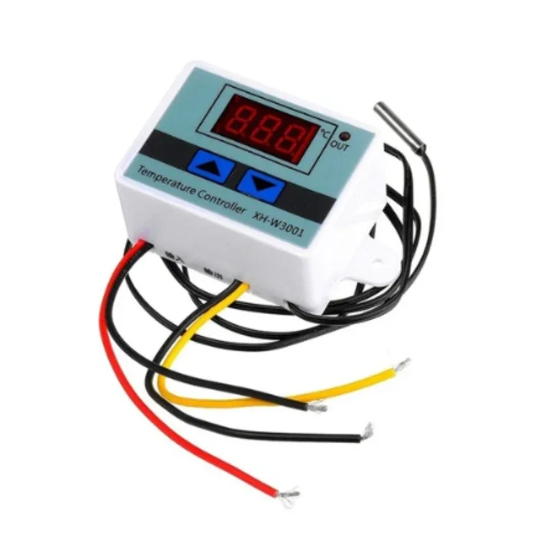 تحكم رقمي في درجة الحرارة 24 فولت / XH-W3001 24V 240W Digital Thermostat Switch