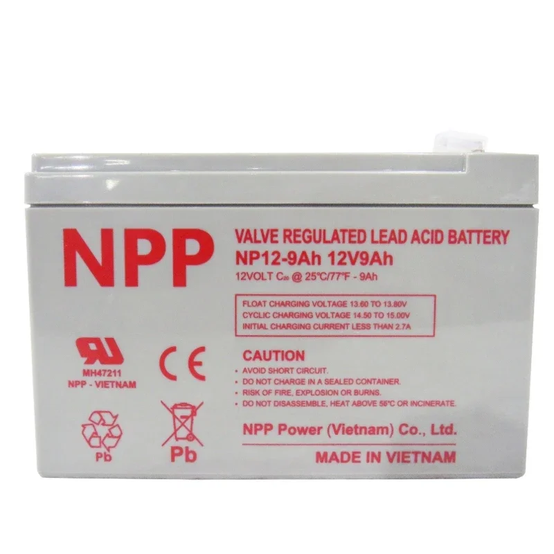 بطارية قابلة لإعادة الشحن /  NPP BATTERY 12V 9A