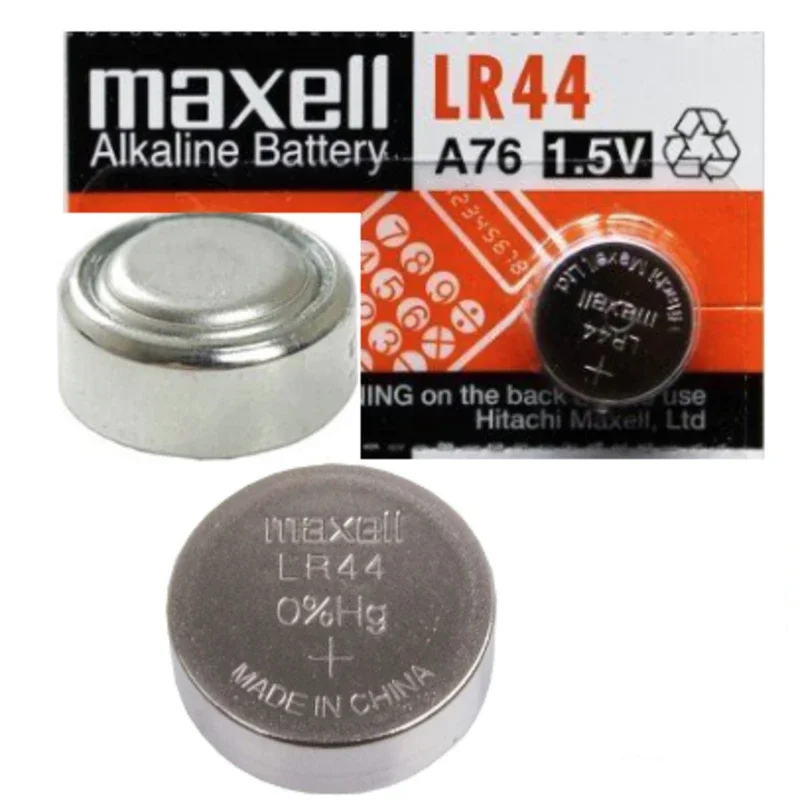 بطارية ماكسيل ألكالين / Maxell Alkaline Button LR44