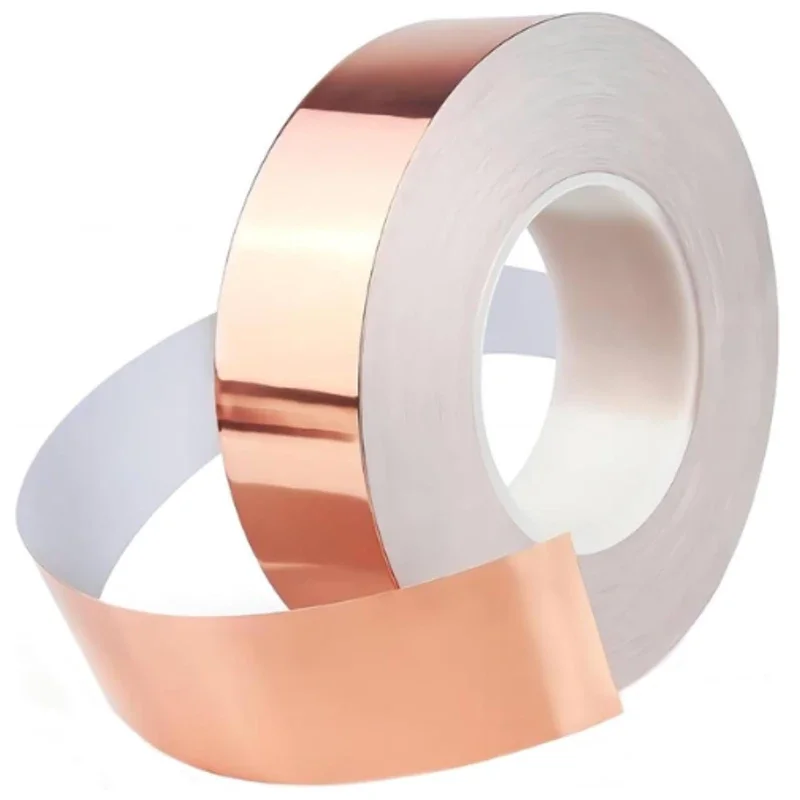 شريط نحاسي لاصق موصل / COPPER TAPE 40mm