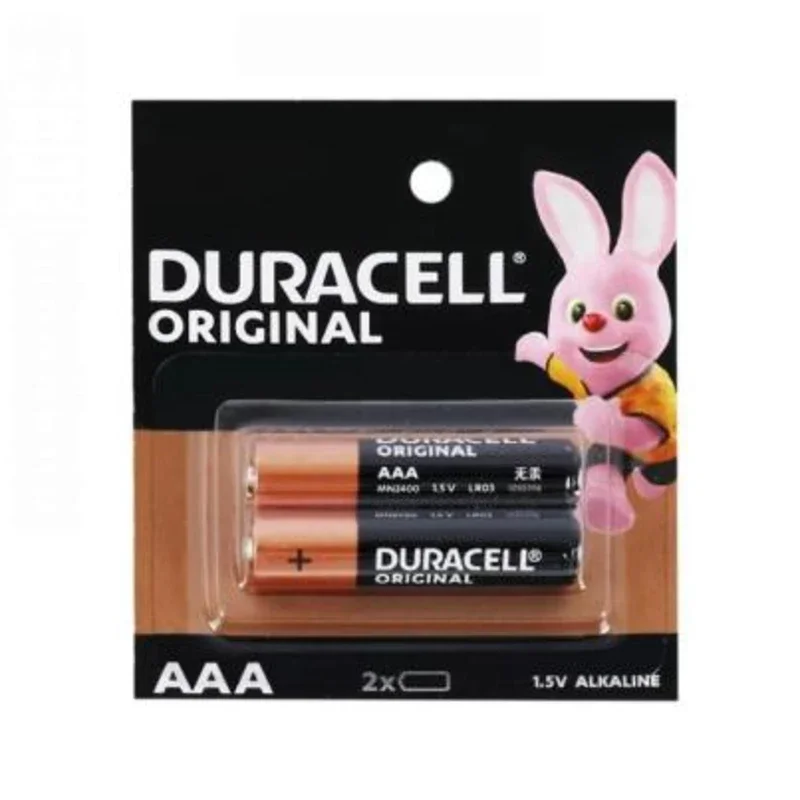 بطاريات دوراسيل قلوية عدد 2  / DURACELL AAA Alkaline Battery 1.5V x2