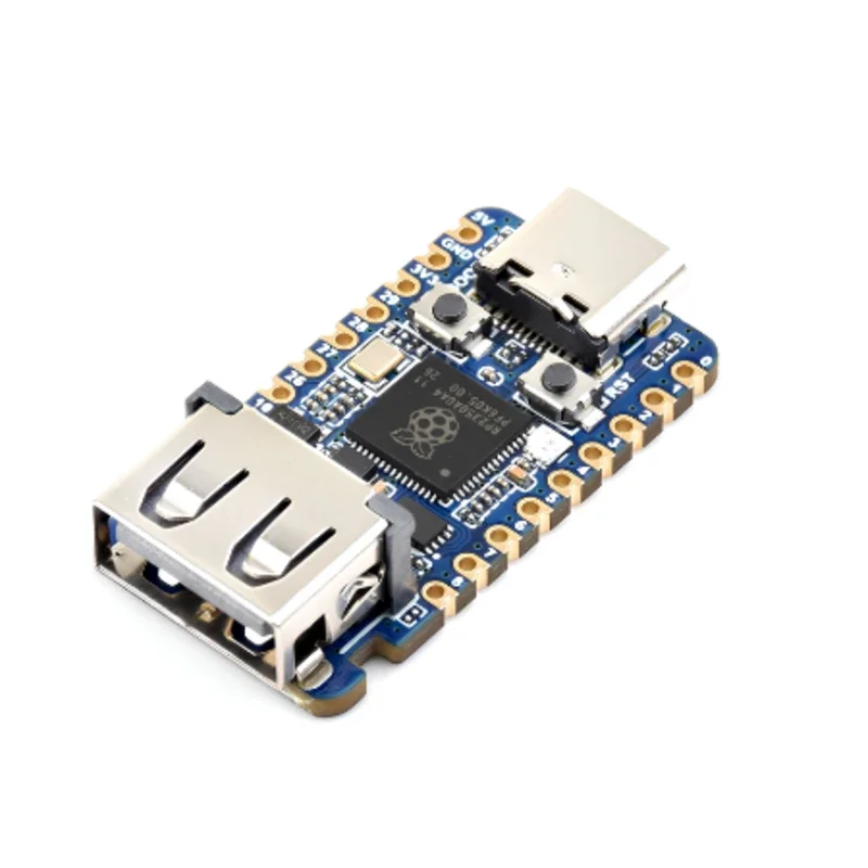 لوحة تطوير راسبيري صغيرة / Waveshare RP2350A USB Mini Development Board, Based On Raspberry Pi