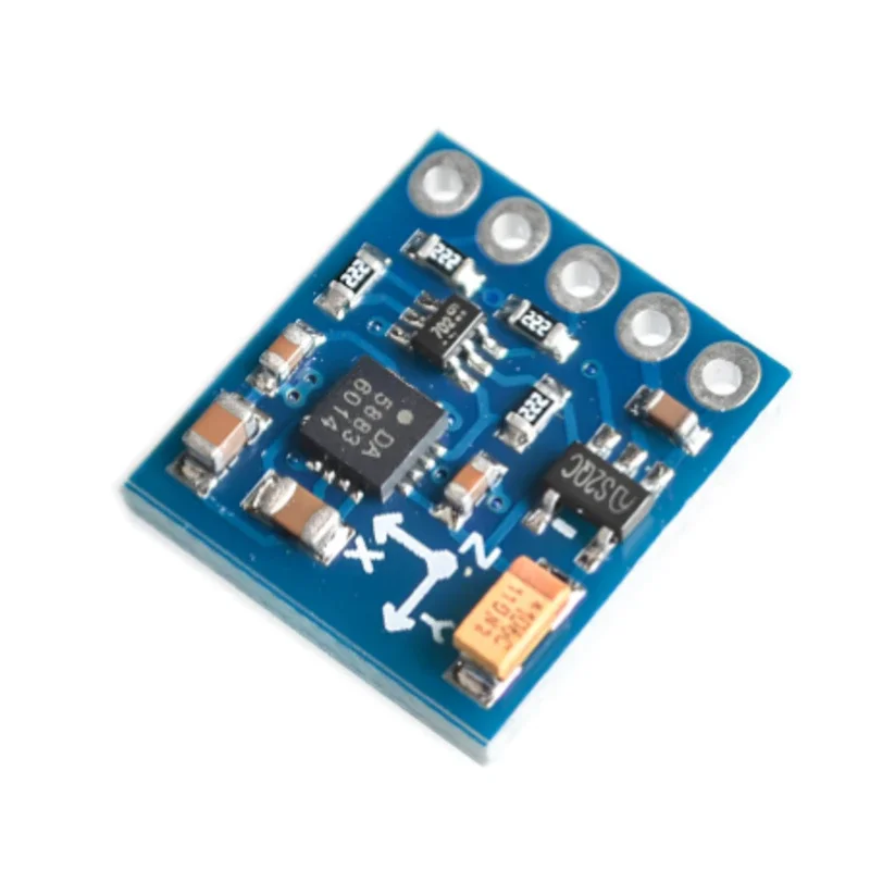 حساس المجال المغناطيسي / GY-271 QMC5883L 3-axis Electronic Compass Module Magnetic Field Sensor