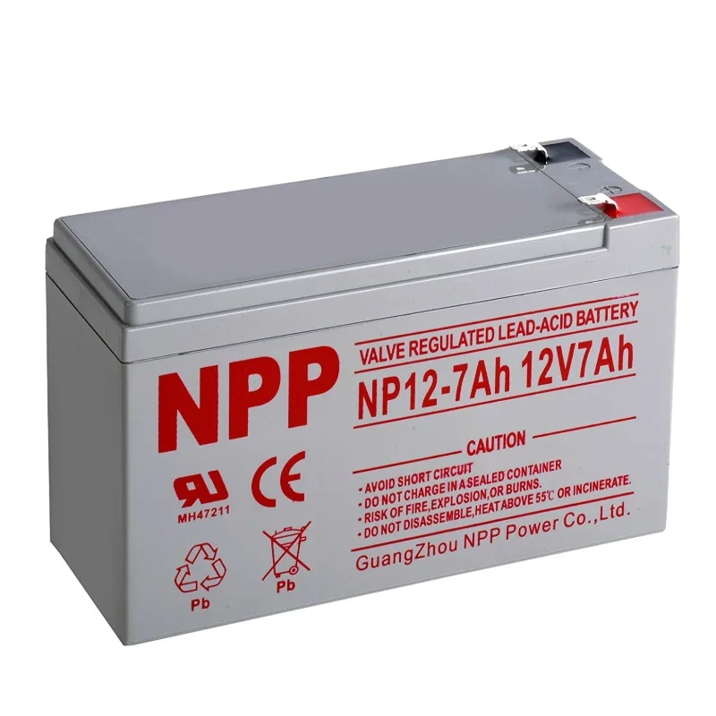 بطارية قابلة لإعادة الشحن /  NPP BATTERY 12V 7A