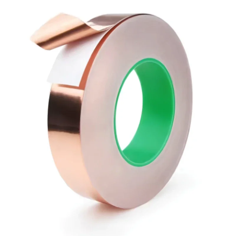 شريط نحاسي لاصق موصل / COPPER TAPE 20mm