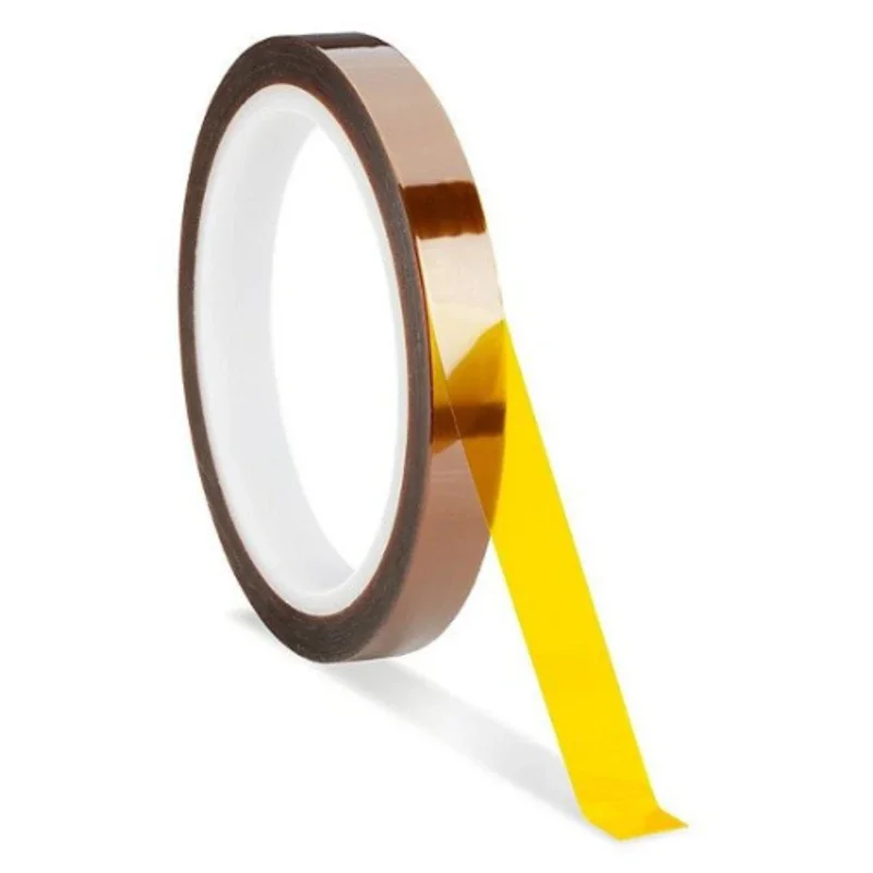 شريط كابتون للعزل الحراري / Polyimide Tape  10mm