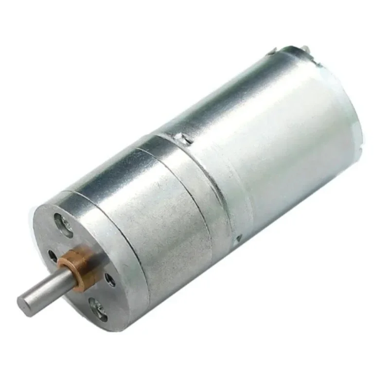 محرك جير تيار مستمر / 12V 100RPM 25GA370  DC Gear Reduction Motor