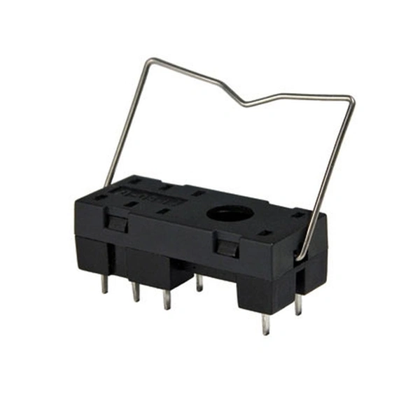 قاعدة ريليه 8 دبابيس / RELAY SOCKET 8PIN/PCB 60-1710