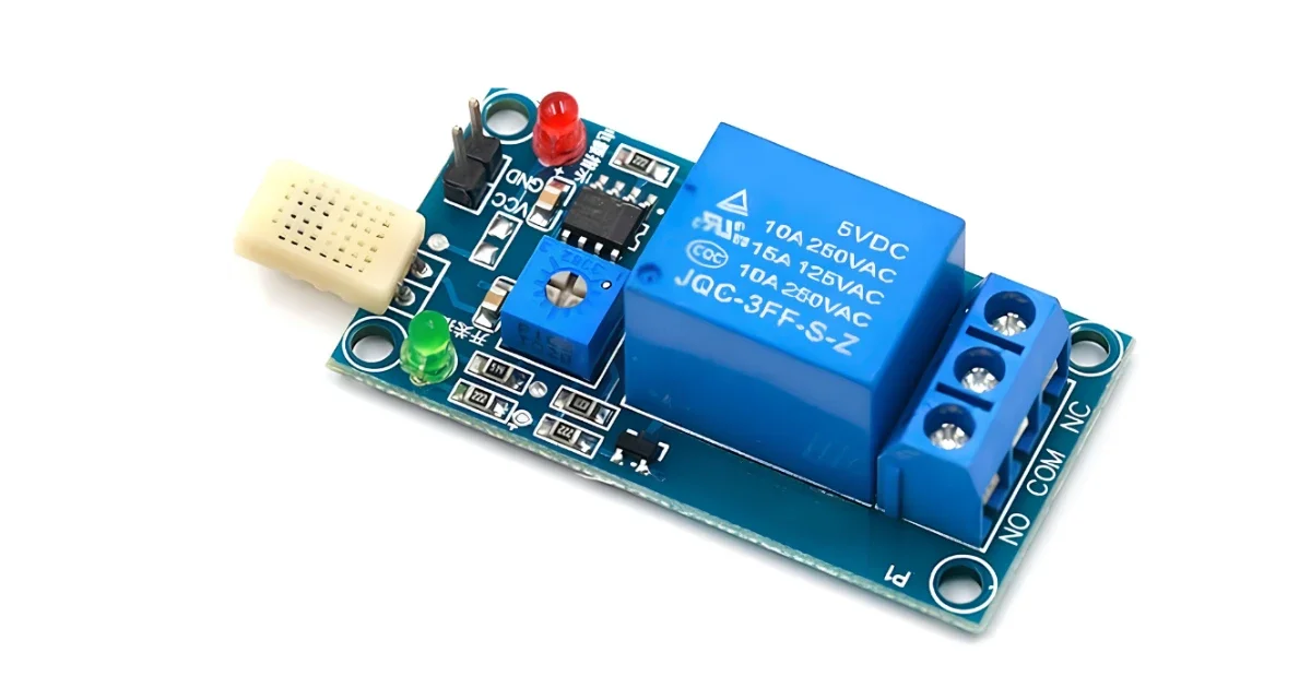 وحدة ريليه حساسة للرطوبة  / 5V Humidity Sensitive Switch Relay Module
