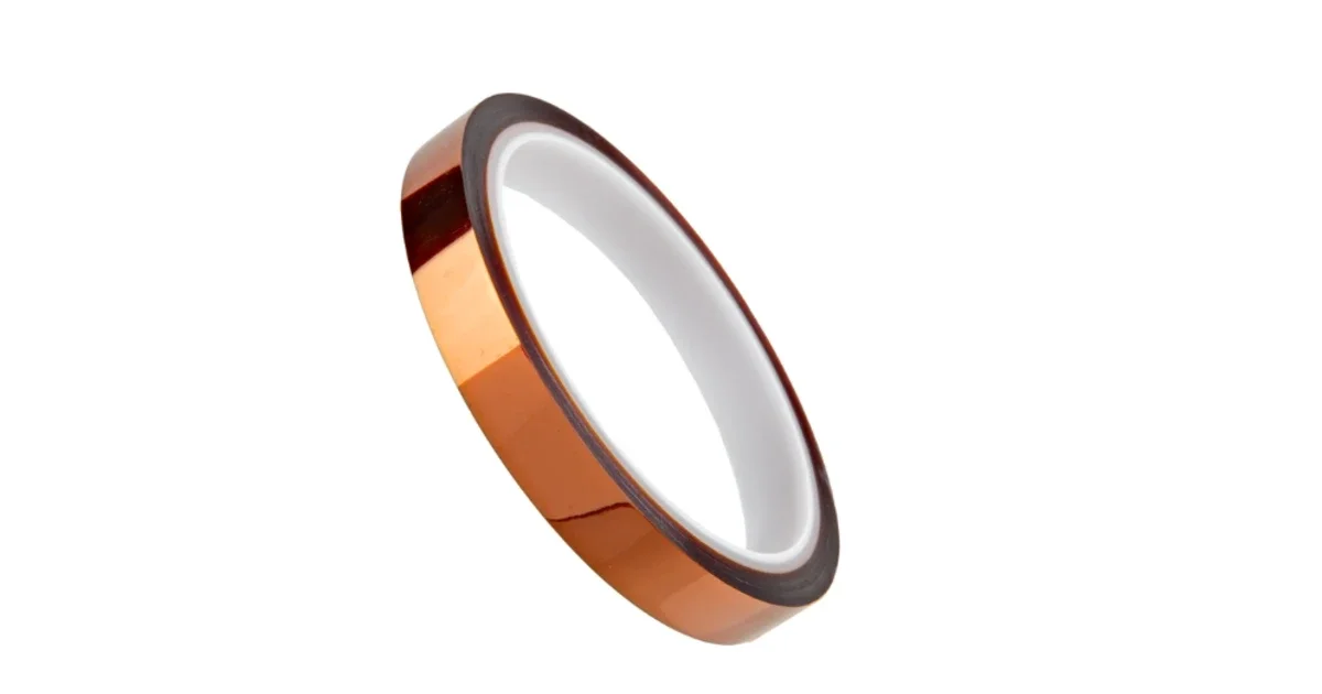 شريط كابتون للعزل الحراري / Polyimide Tape  5mm