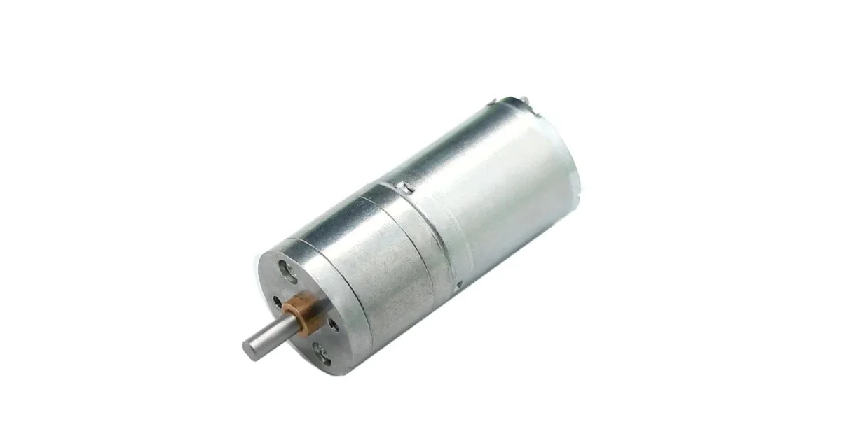 محرك جير / 12V 5RPM 25GA370  DC Gear Reduction Motor