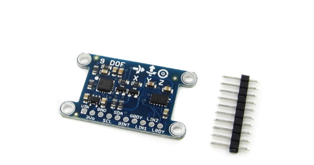 وحدة حساس حركة متعددة المحاور / 9 Axis IMU L3GD20 Module Compass Acceleration Gyroscope for Arduino