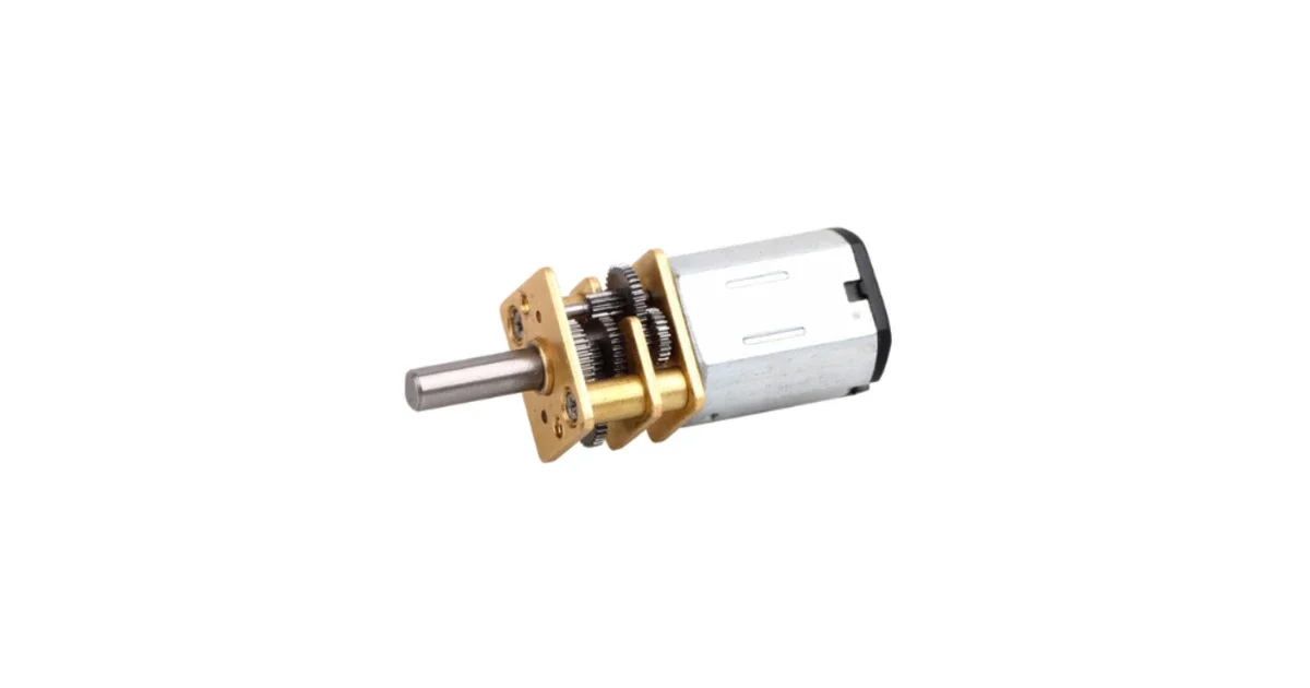 محرك جير معدني صغير / GA-12 N20 6V 100RPM