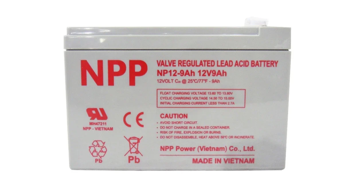 بطارية قابلة لإعادة الشحن /  NPP BATTERY 12V 9A