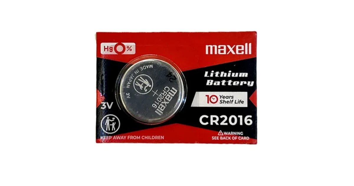 بطارية ماكسيل ليثيوم / Maxell Lithium Coin Battery CR2016
