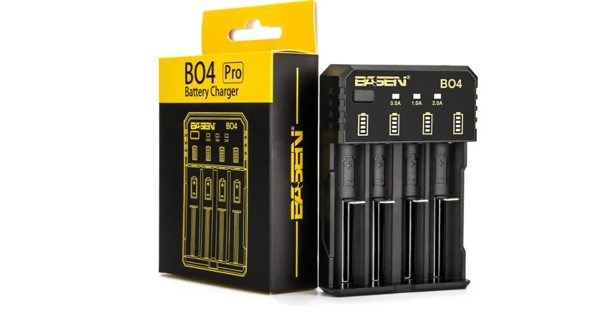 شاحن بطاريات متعدد رباعي / Battery Charger BO-4