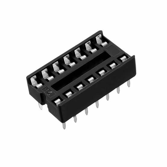 قاعدة IC عدد 14 رجل / IC Socket 14 Pin